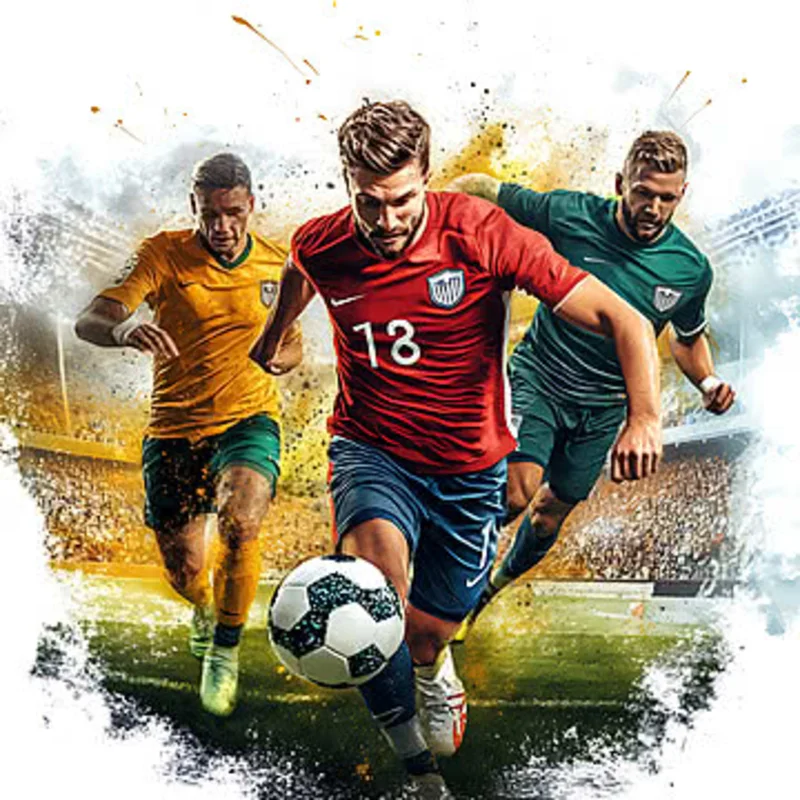 Football player in action